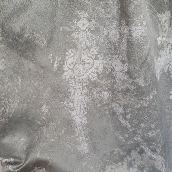 Baby Doll Sage Green Silky Top - Picture 3 of 9